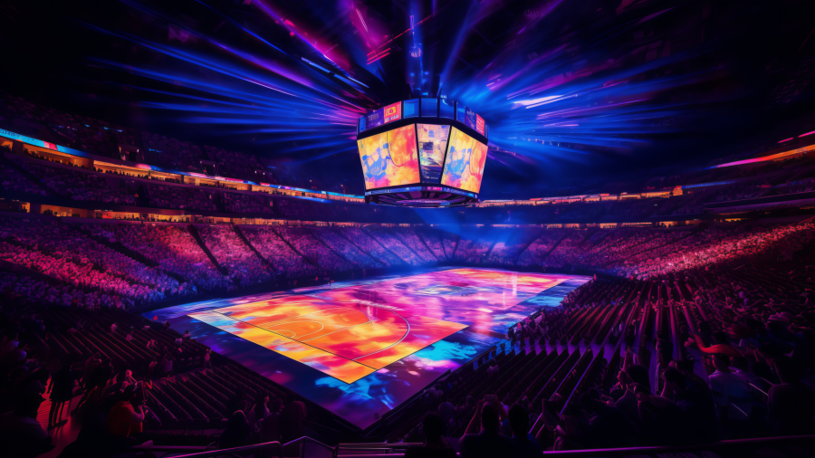 Lumenarius+-+Blog+-+Basketball+Court+Arena+Projection+Mapping+System+-+Hero+A1